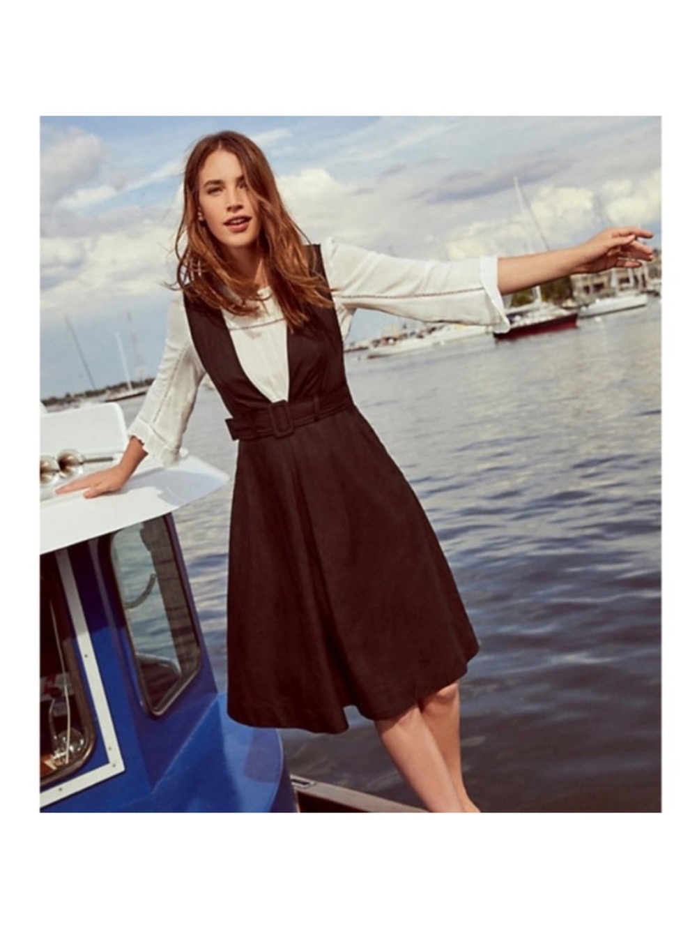Maeve Black Apron Dress from
Anthropologie